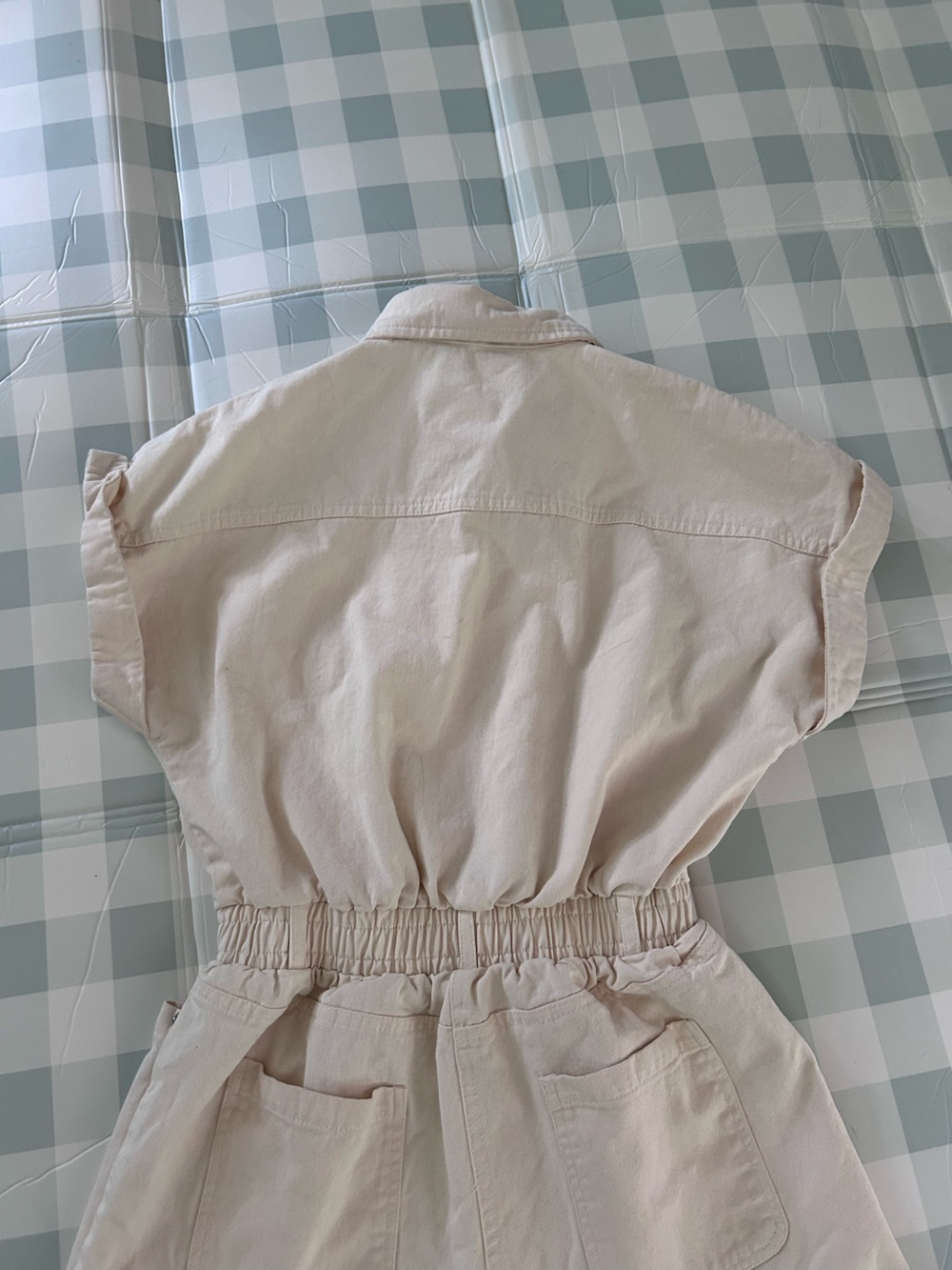 Button-Front Romper - Picture 5 of 8